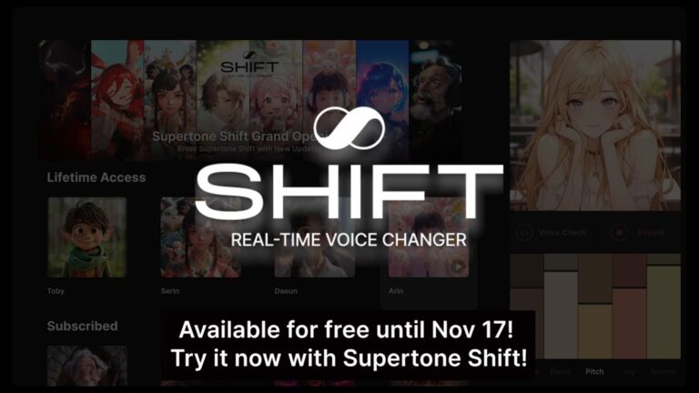 SUPERTONE SHIFT Creator Partner